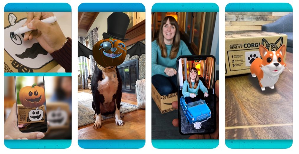 Naujoji „Amazon“ AR programa leidžia smagiai leisti laiką su visomis „Prime Day“ dėžutėmis